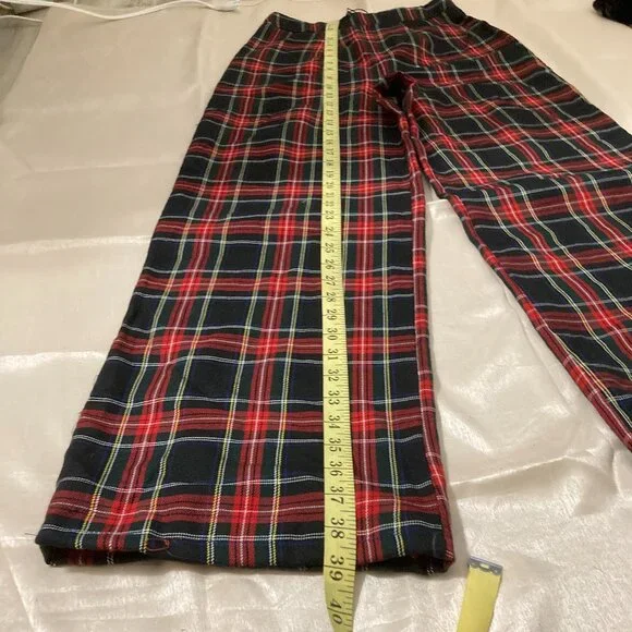 tartan high waisted wide leg pants - Picture 6 of 10